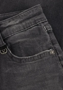 grijze retour straight leg jeans celeste