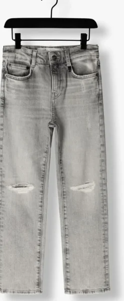 grijze retour straight leg jeans glennis