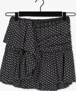 grijze rough studios minirok zahara skirt