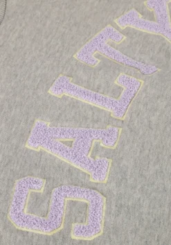 grijze salty stitch sweater salty sweater cropped