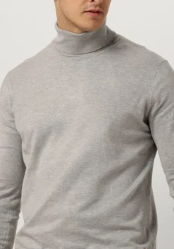 grijze scotch & soda coltrui regular fit essentials turtle in eco vero