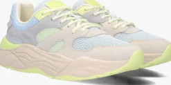 grijze scotch & soda lage sneakers celest