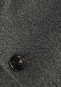 grijze scotch & soda mantel classic wool-blend overcoat