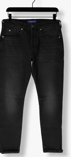 grijze scotch & soda slim fit jeans seasonal essentials ralston slim jeans