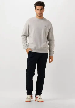 grijze scotch & soda sweater core - logo sweatshirt