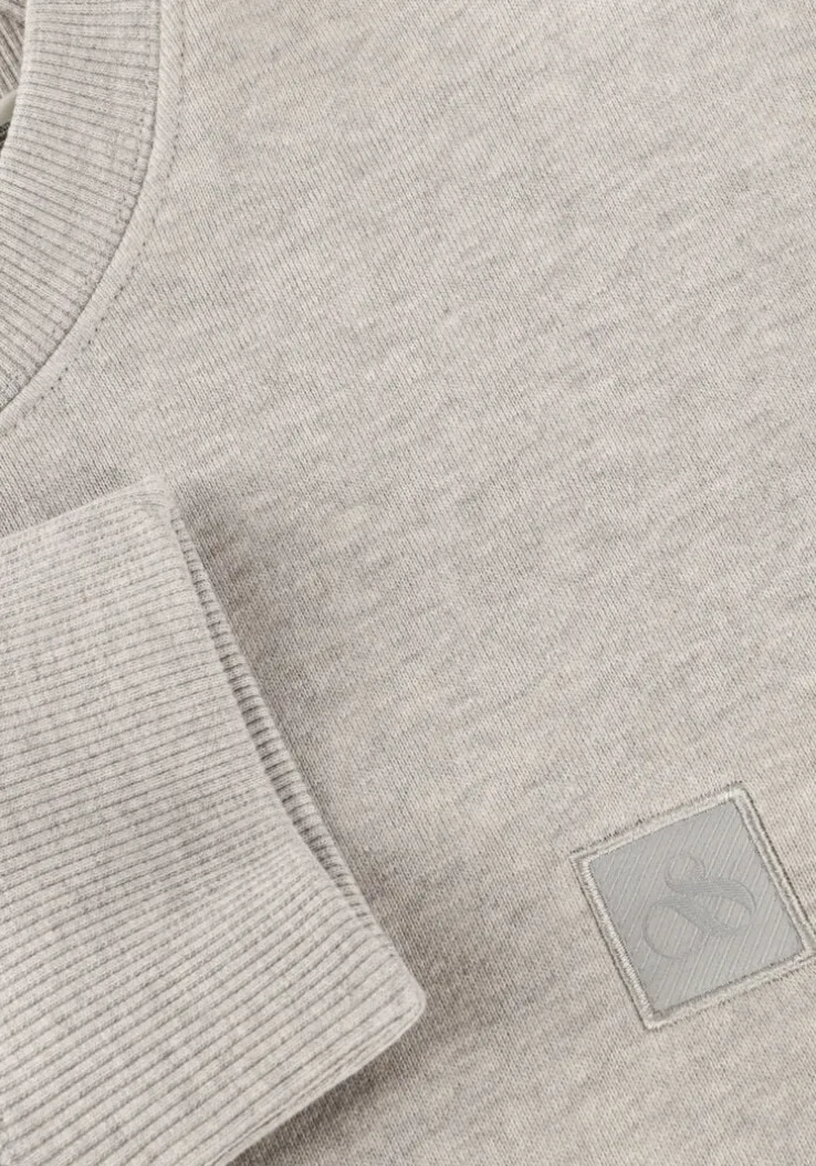 grijze scotch & soda sweater core - logo sweatshirt