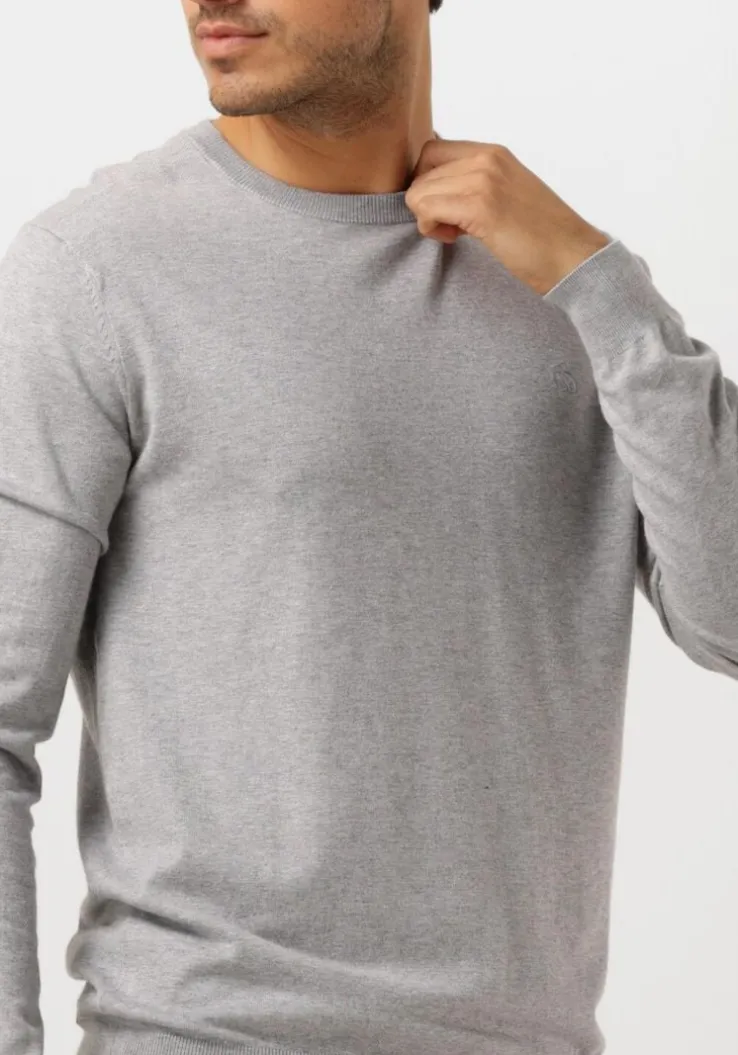 grijze scotch & soda trui viscose pullover crewneck