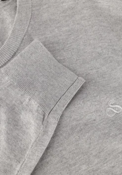grijze scotch & soda trui viscose pullover crewneck