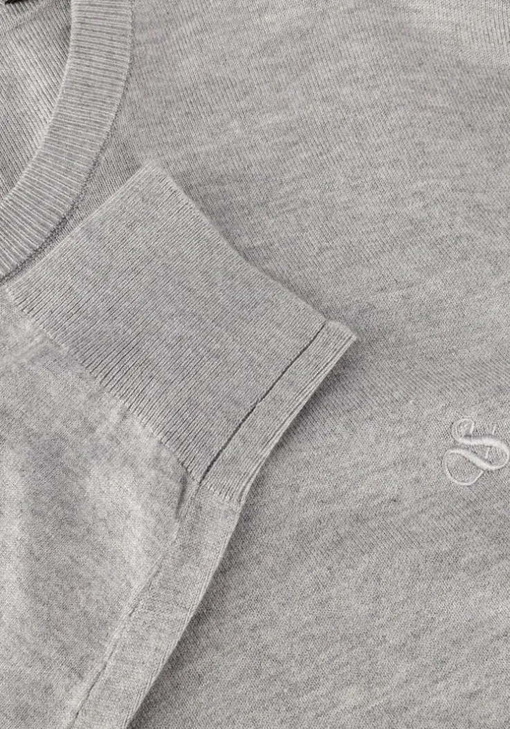 grijze scotch & soda trui viscose pullover crewneck