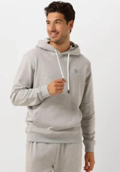 grijze scotch & soda truien/vesten logo hoodie