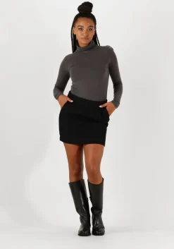 grijze second female coltrui matima t-neck tee