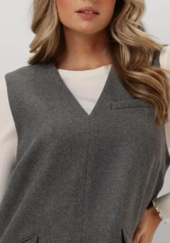 grijze second female mini jurk vall spencer dress