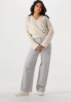 grijze second female wide jeans denira denim jeans