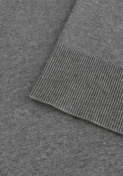 grijze selected femme coltrui slfkamma ls knit roll neck