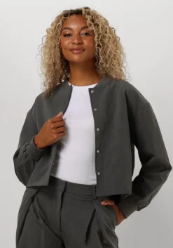 grijze selected femme jassen slfblake bomber