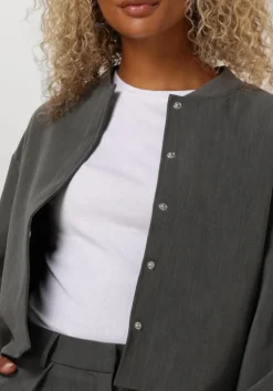 grijze selected femme jassen slfblake bomber