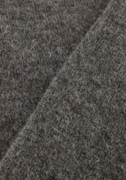 grijze selected femme trui slflulu ls knit o-neck