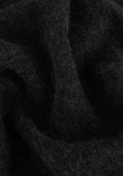 grijze selected femme trui slflulu ls structure knit o-neck