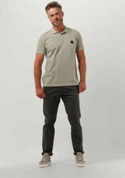 grijze selected homme chino slh175-slim new miles flex pant noos