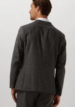 grijze selected homme colberts slhslim-reed wool blz