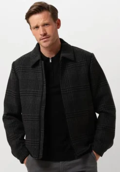 grijze selected homme overshirt slhnew filip jkt