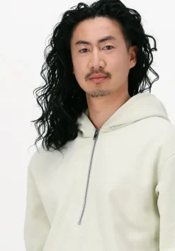 grijze selected homme sweater slhrelaxmajor hood sweat