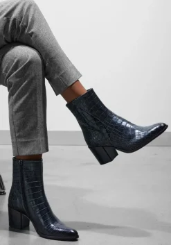 grijze stefano lauran enkellaarsjes 595-08