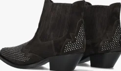 grijze stefano lauran enkellaarsjes 9706r