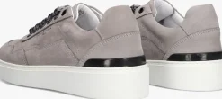 grijze stefano lauran lage sneakers lj2502