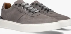 grijze stefano lauran lage sneakers star 003