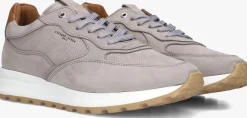 grijze stefano lauran lage sneakers lj2504