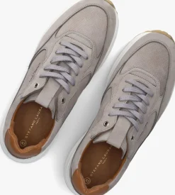 grijze stefano lauran lage sneakers lj2504