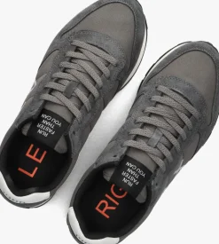 grijze sun68 lage sneakers tom solid