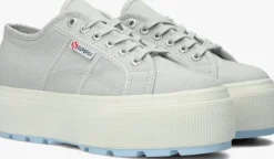 grijze superga lage sneakers 2790 tank