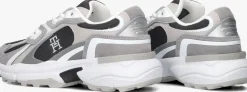 grijze tommy hilfiger lage sneakers th modern rugged runner