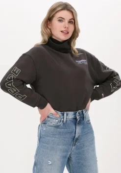 grijze tommy jeans coltrui tjw bxy unitees3 turtle neck