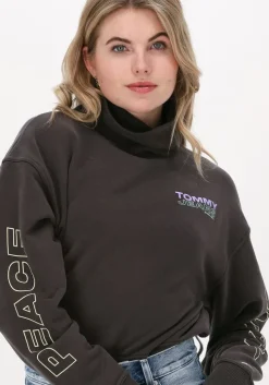 grijze tommy jeans coltrui tjw bxy unitees3 turtle neck