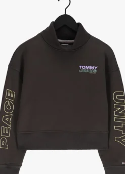 grijze tommy jeans coltrui tjw bxy unitees3 turtle neck