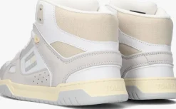 grijze tommy jeans hoge sneakers droid mid dames