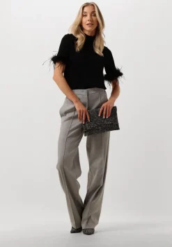 grijze twinset milano pantalon 242tp2161