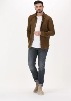 grijze vanguard straight leg jeans v850 rider mid grey comfort