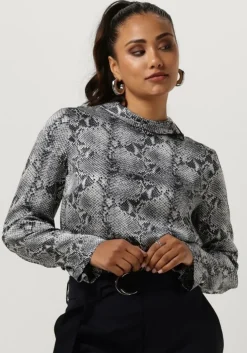 grijze vanilia tops & t-shirts python shirt