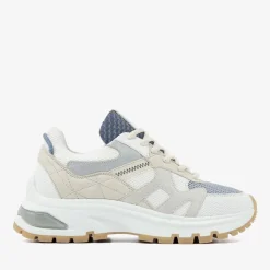 grijze via vai lage sneakers liz finley