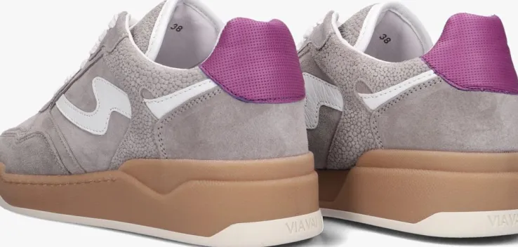 grijze via vai lage sneakers sam levi