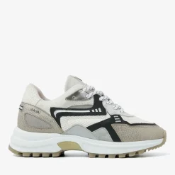 grijze via vai lage sneakers danae noah