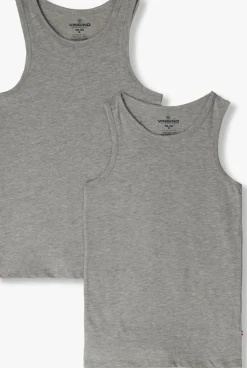 grijze vingino singlets boys tank (2-pack)