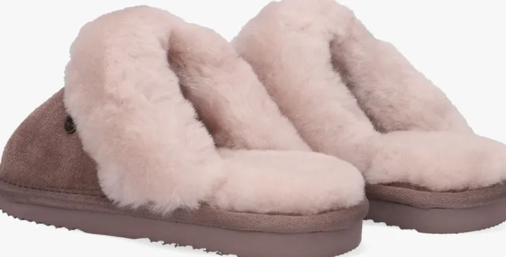 grijze warmbat pantoffels flurry kids