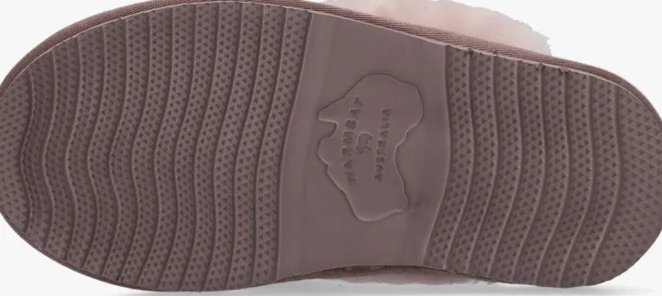 grijze warmbat pantoffels flurry kids