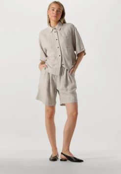 grijze withblack blouses wblwillow ss shirt