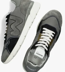 grijze womsh lage sneakers runny heren